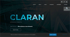 Desktop Screenshot of claran.ie